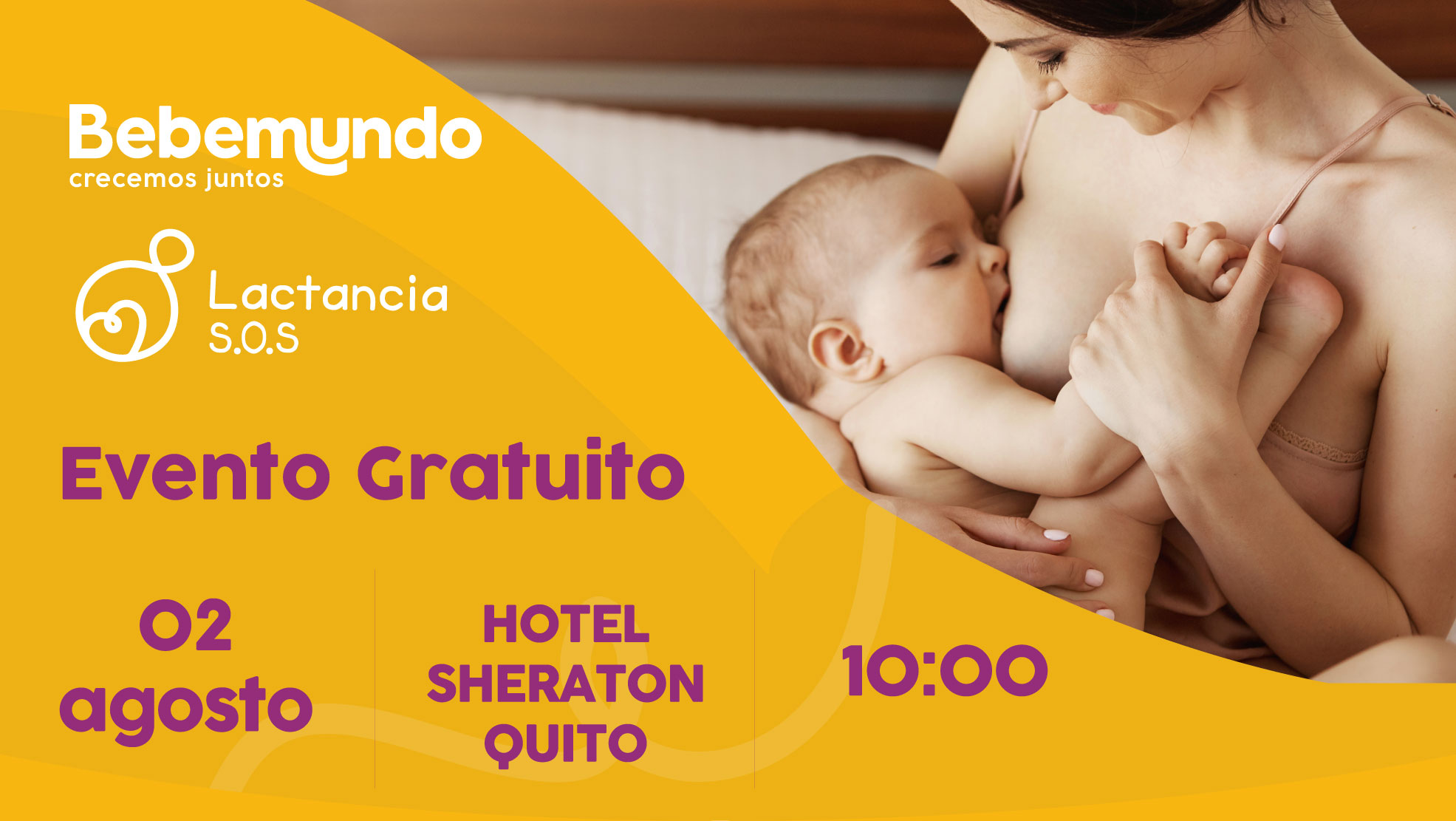 Lactancia SOS, un evento de Bebemundo