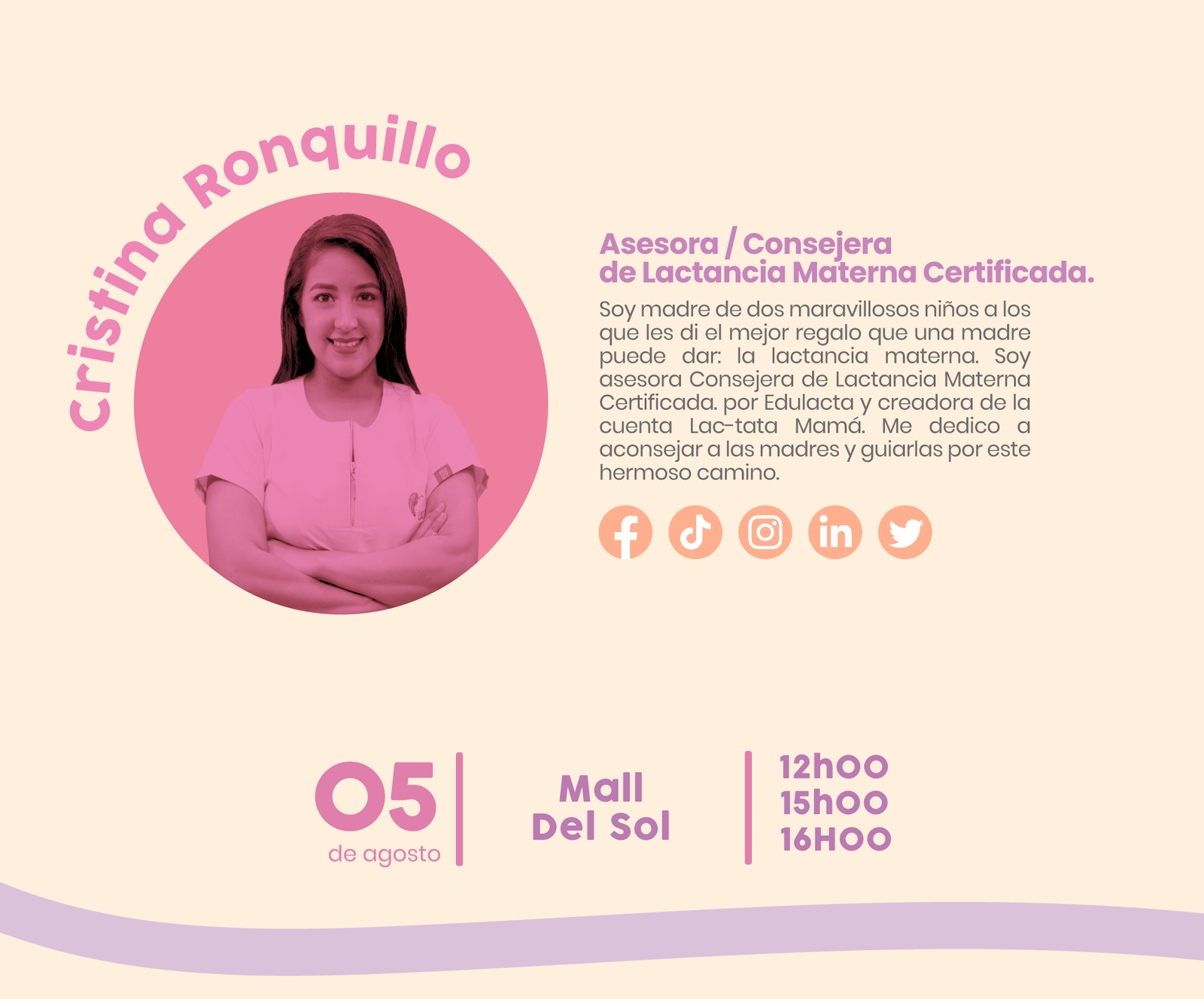 Lactancia SOS, un evento de Bebemundo