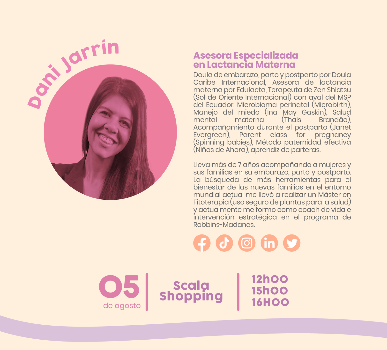 Lactancia SOS, un evento de Bebemundo