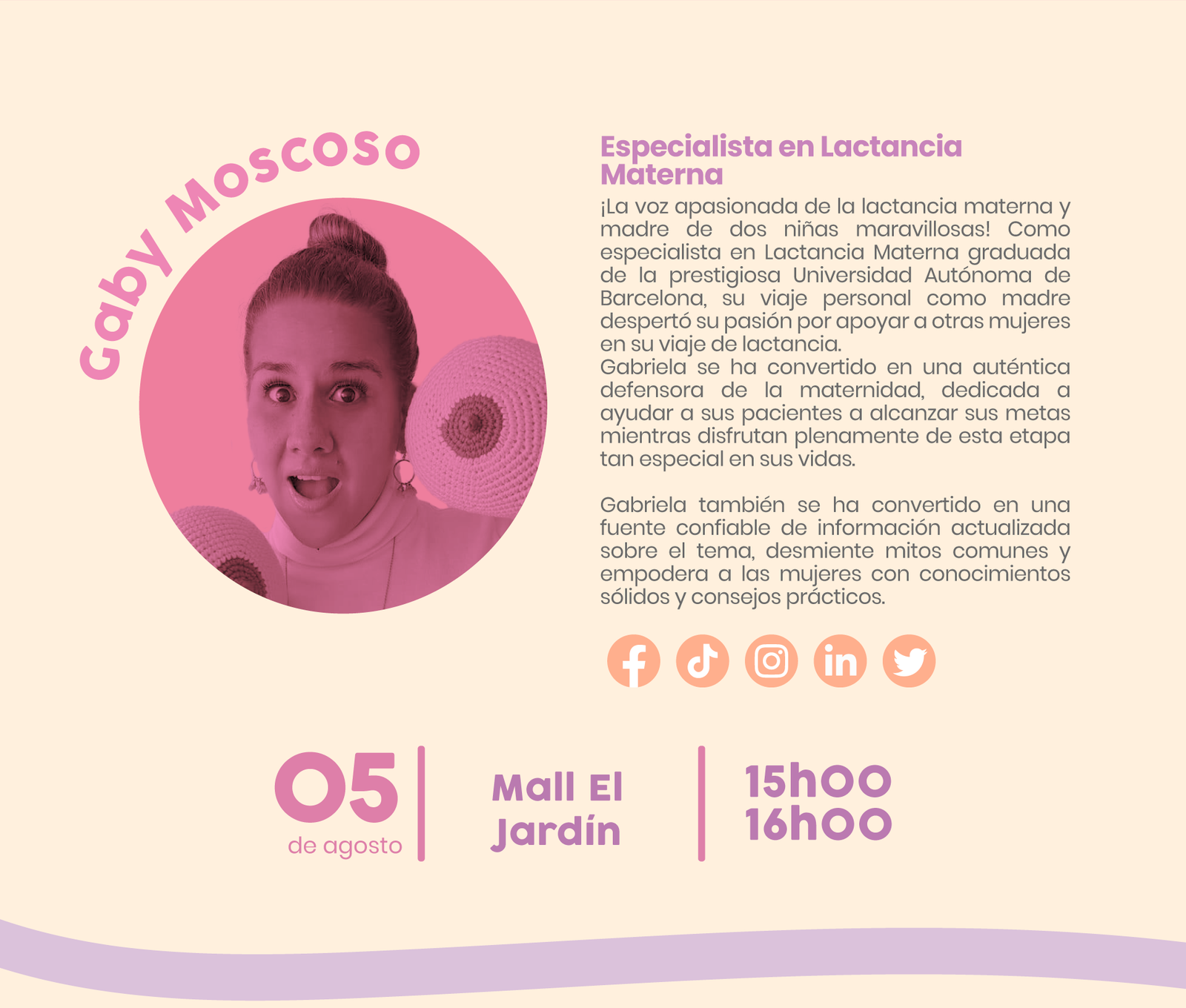 Lactancia SOS, un evento de Bebemundo