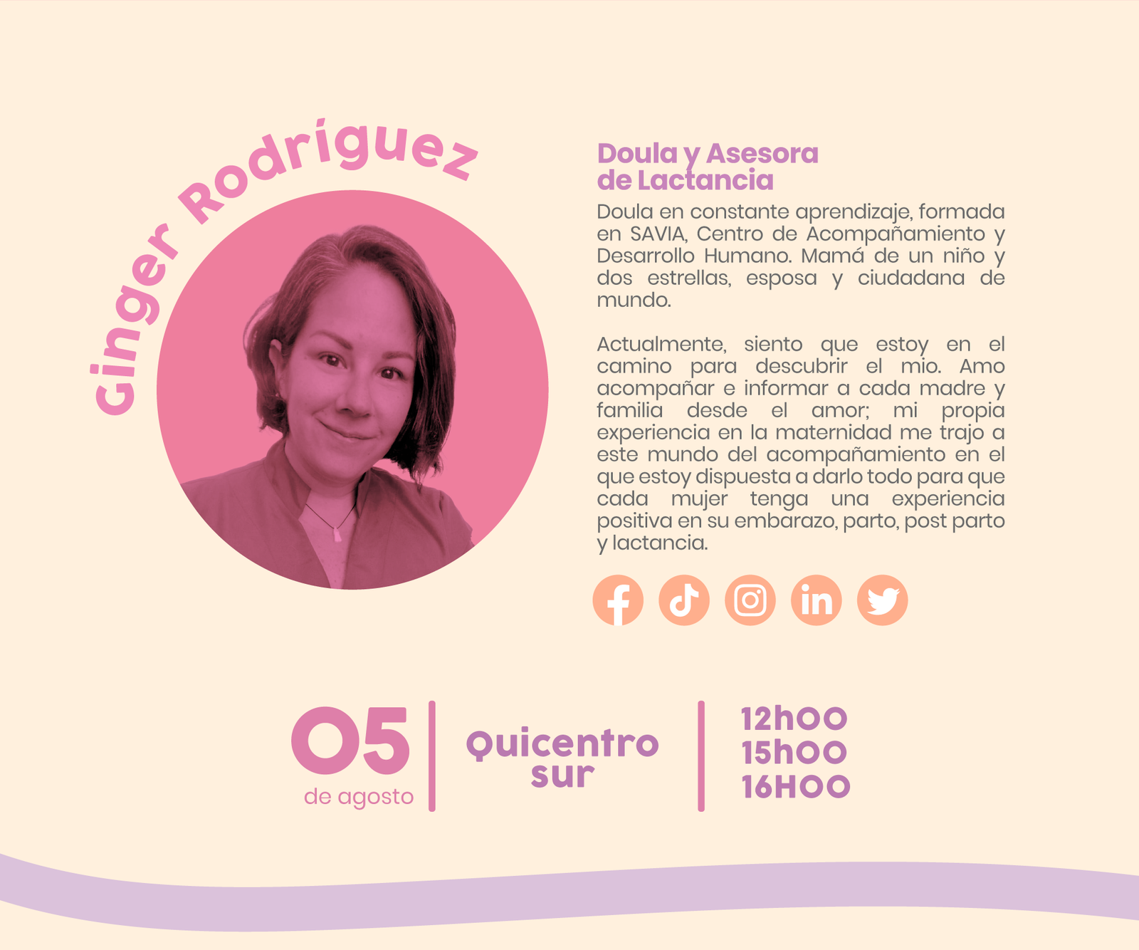 Lactancia SOS, un evento de Bebemundo